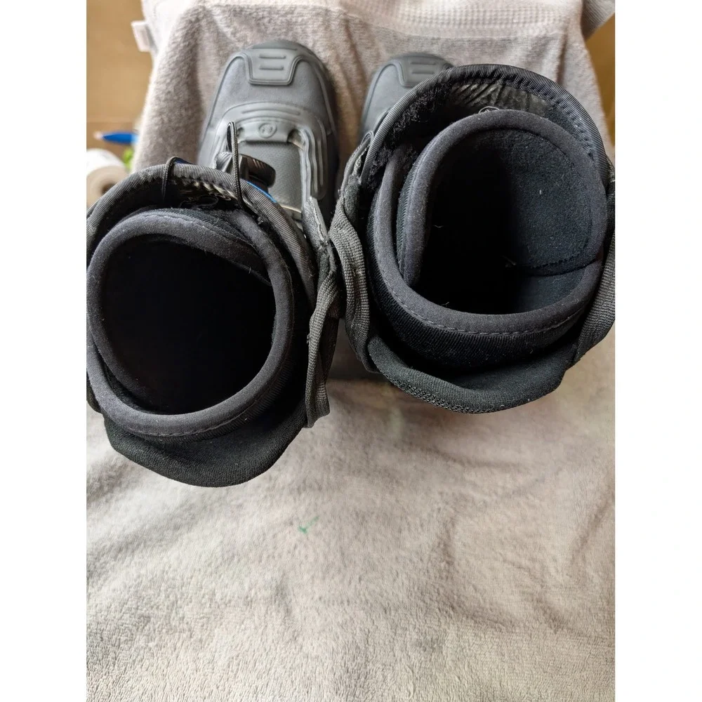 Nidecker BOA Snowboard Boots Mens 9.5 Black All Mountain Snowboarding Gear